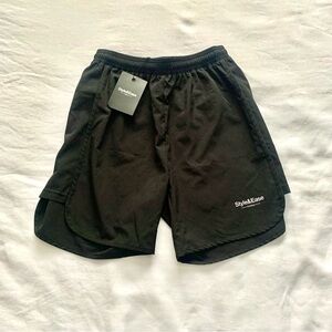 Style & Ease Men’s Athletic Shorts Black Sz Medium Men